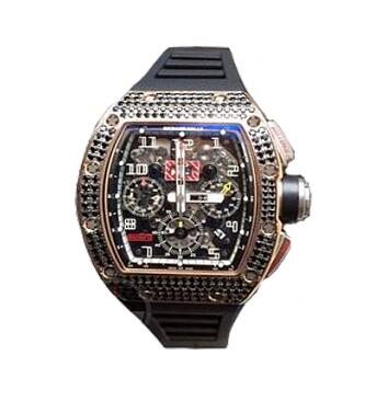 Richard Mille RM 11 Medium set Black Sapphire Replica watch